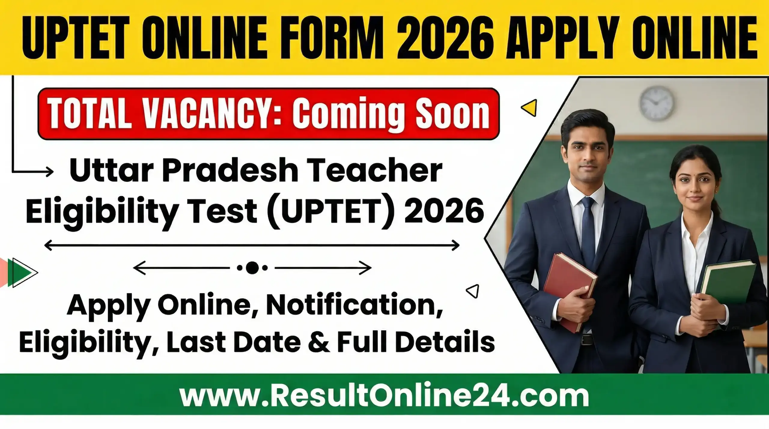 UPTET Online Form 2026