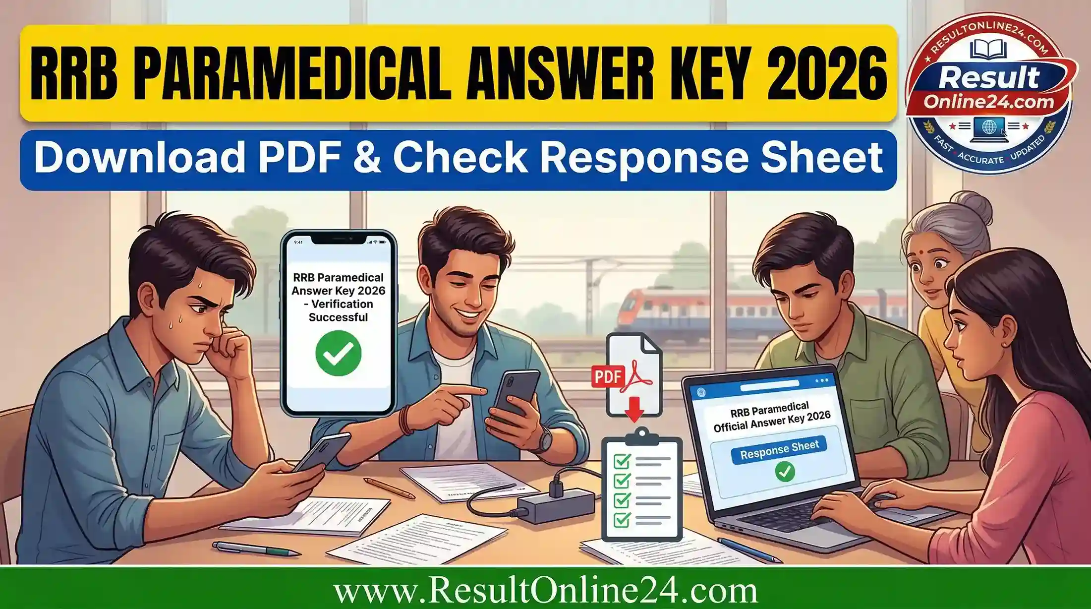 RRB Paramedical Answer Key 2026