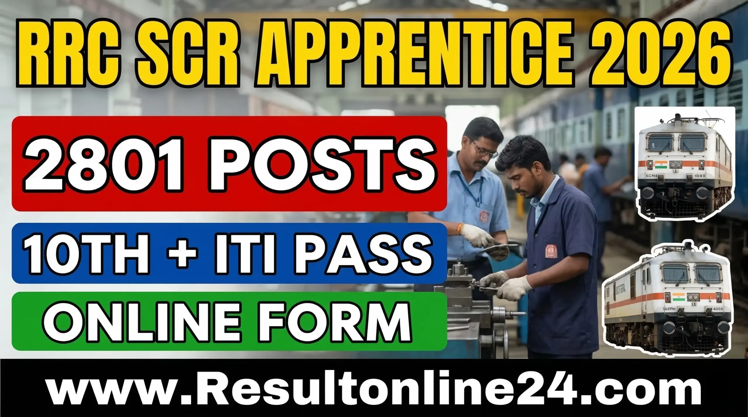 RRC SCR Apprentice Recruitment 2026